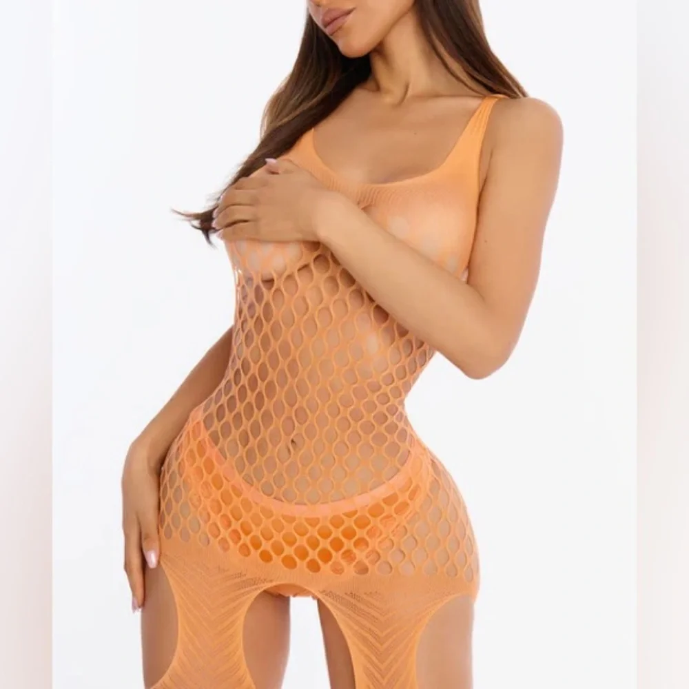 High Strung Fishnet Cutout Body Stocking NEW 🏷️